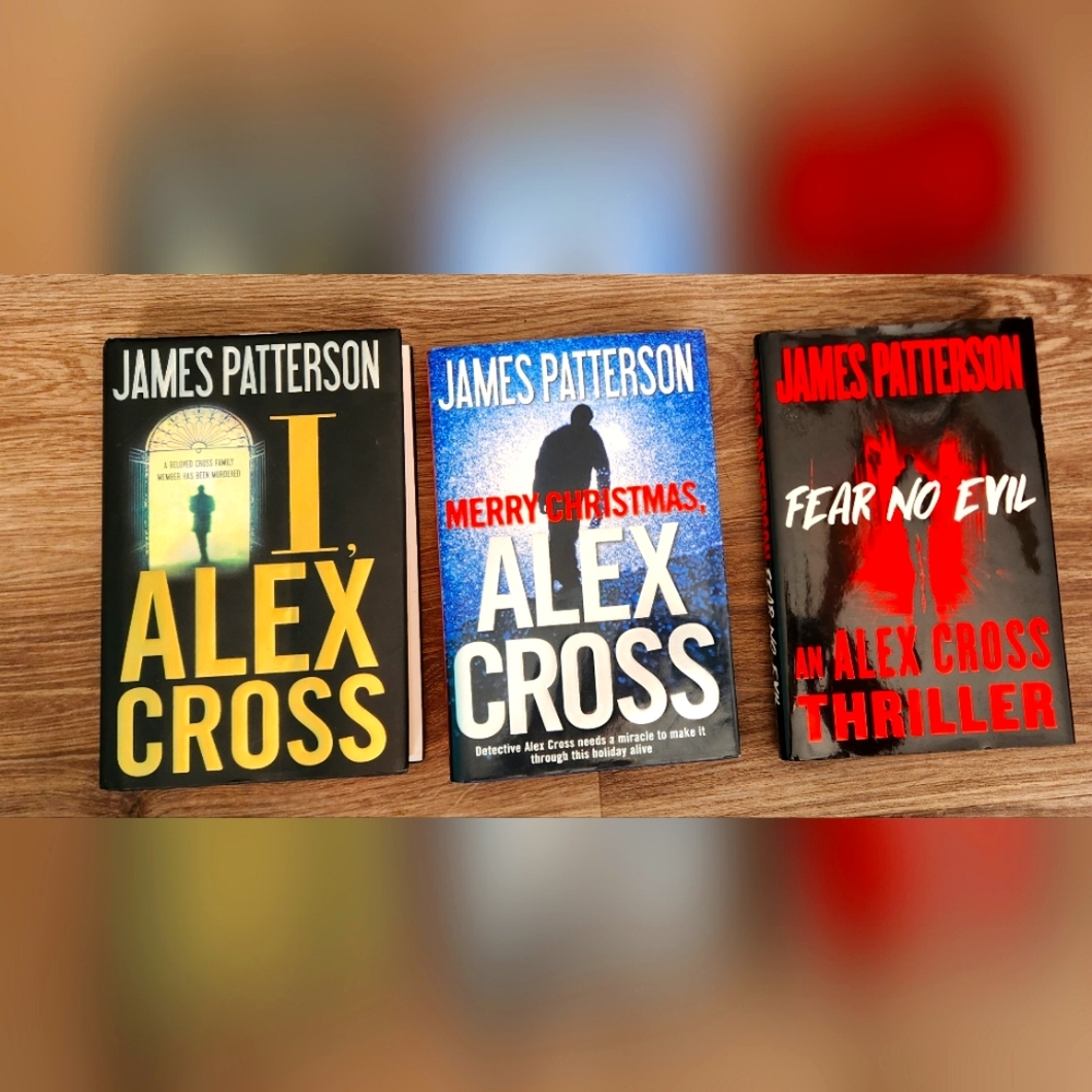 3 Hardcovers by James Patterson